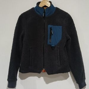 Beardedgoat Sherpa Full Zip Women's Jacket Size: XS